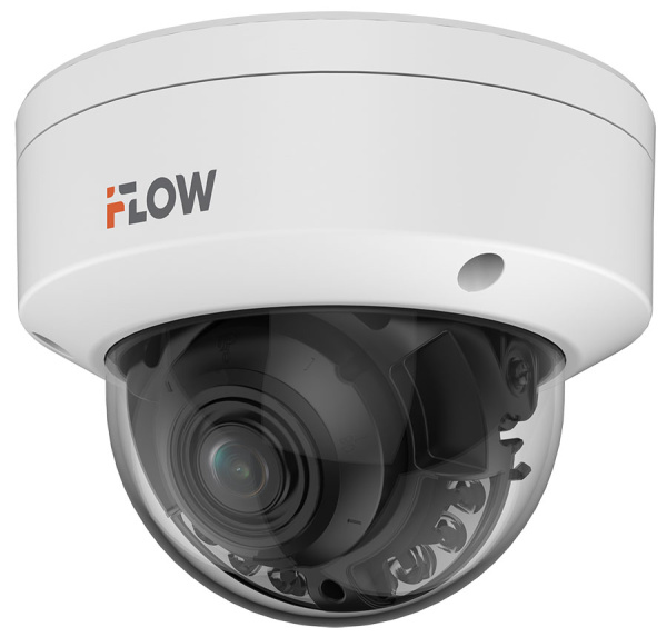 F-IC-2446CMS(2.8mm) (Аналог DS-2CD2147G2H-LISU(2.8mm)(eF)) 4Мп уличная куполная IP-камера видеонаблюдения iFlow