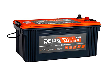 Аккумулятор Delta START MASTER EFB TRUCK 225 L3
