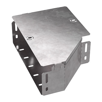 PR16.0503 Переходник левый с крышкой Стандарт 300х200х100 Промрукав