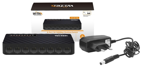 WI-SF108 неуправляемый гигабитный коммутатор Wi-Tek