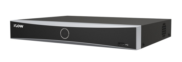 F-NR-204EX (Аналог DS-7604NXI-K1/4P(D)(STD)) 4-х канальный IP-регистратор c 4-мя PoE интерфейсами и технологией SharpSense iFlow