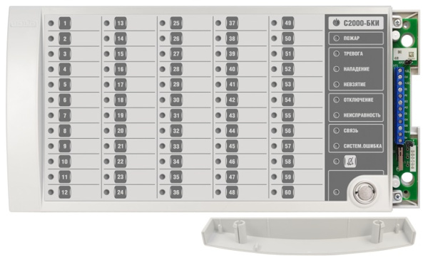 С2000-БКИ в.3.хх (2xRS-485) блок индикации и управления Болид