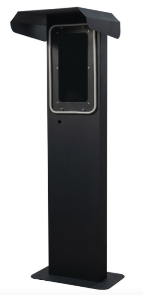 Стойка для крепления зарядной станции SKAT ELECTRO c подсветкой и козырьком (Бастион)