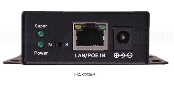 E-PoE/1A удлинитель PoE сигнала Osnovo