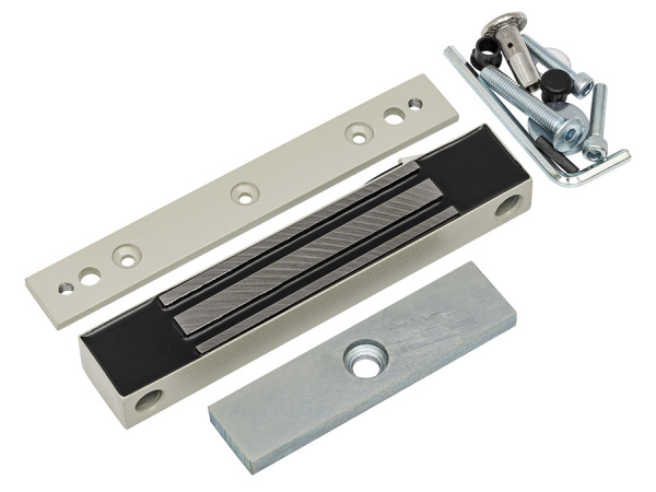 ML-100K с планкой (серый) замок электромагнитный AccordTec