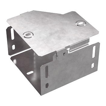 PR16.0506 Переходник правый с крышкой Стандарт 150х100х100 Промрукав