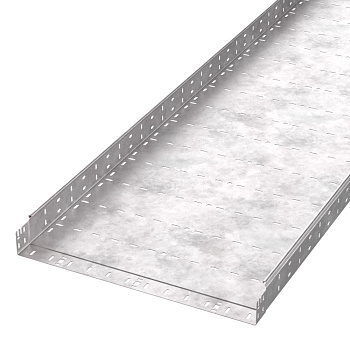 PR16.13132 лоток перфорированный Профи HDZ 600х80х3000 (2,0 мм) (6 м/уп) Промрукав
