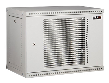TWI-066035-R-P-GY настенный разборный шкаф TLK 19", 6U