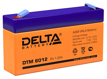 Аккумулятор Delta DTM 6012  