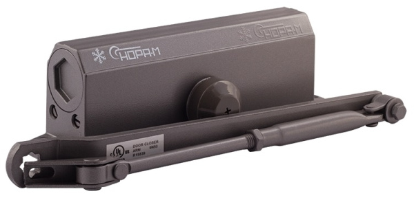 НОРА-М №4S (до120кг) доводчик морозостойкий (графит/бронза)