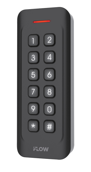 F-KD-4302PMK (Аналог DS-K1802МК) считыватель Mifare карт с механической клавиатурой iFlow