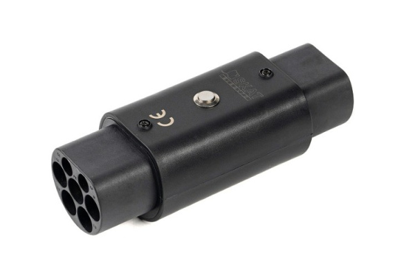 Type2 to GB/T adapter Переходник для зарядного кабеля (Бастион)