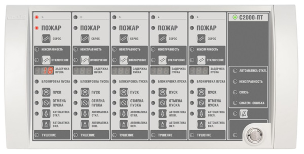 С2000-ПТ(2RS485) блок индикации и управления Болид