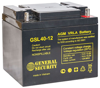 Аккумулятор GSL 40-12 (12В/40Ач)