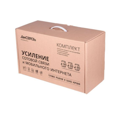 DS 1800/2100 23C2 v.8763 комплект усиления сигналов сотовой связи и мобильного интернета ДалСВЯЗЬ