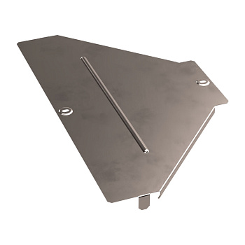 PR16.6110 Крышка переходника симметричного Стандарт INOX (AISI 409) 500х150 Промрукав PR16.6110 Крышка переходника симметричного Стандарт INOX (AISI 409) 500х150 Промрукав