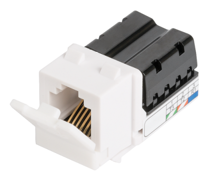 NMC-KJUC3-WT модуль-вставка NIKOMAX типа KeyStone