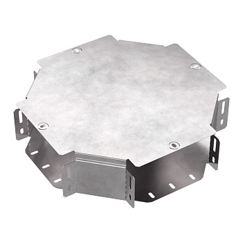 PR16.0464 Ответвитель Х-образный с крышкой Стандарт 200х100 Промрукав