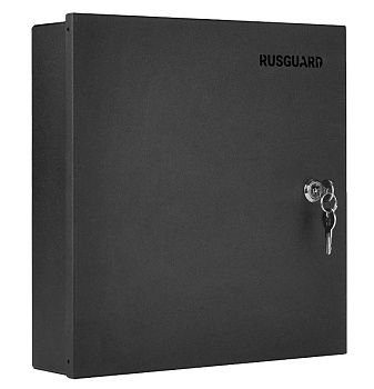 PS-BM-12 металлический бокс c замком с установленной DIN рейкой для контроллеров RusGuard