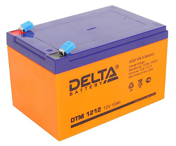 Аккумулятор Delta DTM 1212 (12В/12Ач)