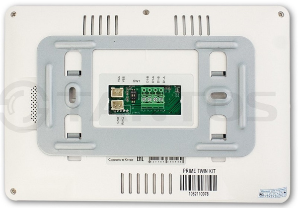 PRIME TWIN KIT комплект 2-х проводного видеодомофона Tantos