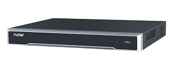 F-NR-208E/2 (Аналог DS-N308/2P(D)) 8-ми канальный IP-регистратор c 8-ю PoE интерфейсами iFlow