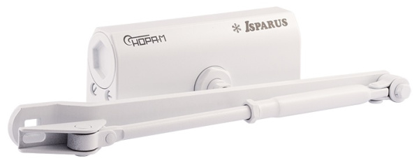 НОРА-М 440 ISPARUS (от 80 до 140кг) доводчик морозостойкий (белый) Нора-М