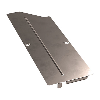 PR16.5918 Крышка переходника правого Стандарт INOX (AISI 409) 600х500 Промрукав