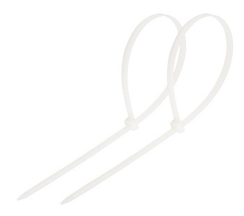 Хомут nylon 4,8х400 мм белый (07-0400) (100 шт/уп) REXANT