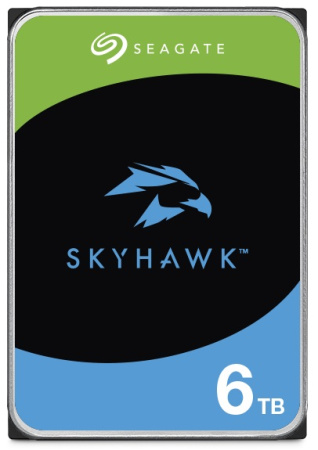 ST6000VX001 жесткий диск Seagate Original SATA-III 6Tb Skyhawk (5400rpm) 256Mb 3.5"