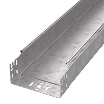 PR16.13915 лоток неперфорированный Профи HDZ 150х80х3000 (1,5 мм) (6 м/уп) Промрукав