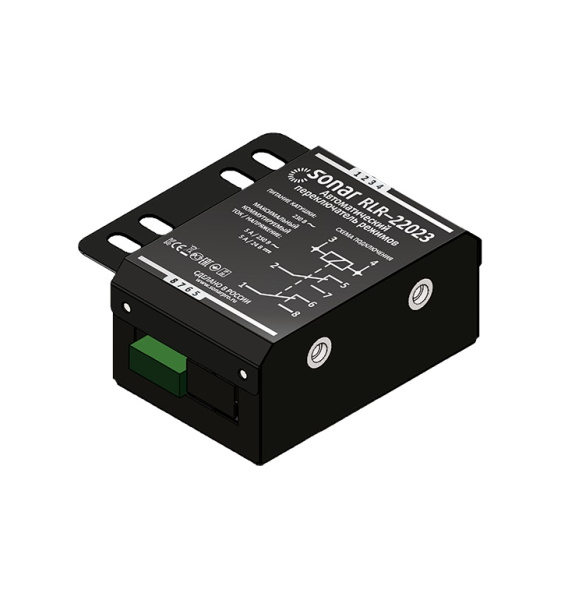 Sonar RLR-22023 реле промежуточное c креплением в 19" стойку Sonar