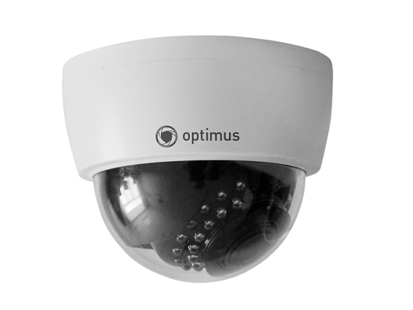 IP-E022.1(2.8-12)MPE_V.3 купольная внутренняя IP-камера видеонаблюдения с встроенным микрофоном Optimus