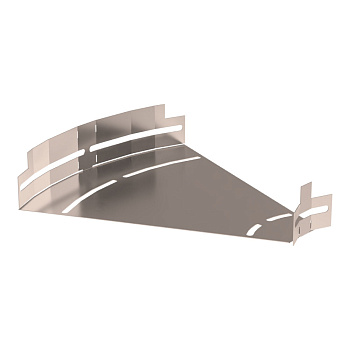 PR16.3653 Угол горизонтальный изменяемый 0-45 градусов Стандарт INOX (AISI 409) 300х50 Промрукав