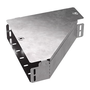 PR16.0498 Переходник левый с крышкой Стандарт 300х100х80 Промрукав