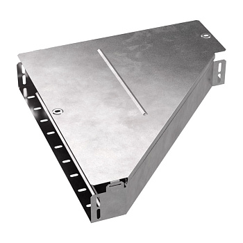 PR16.0689 Переходник левый с крышкой Стандарт 500х150х80 Промрукав