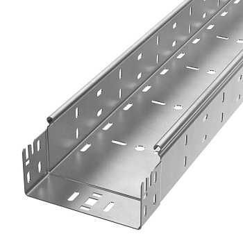 PR16.13390 поток перфорированный Профи INOX (AISI 304) 150х80х6000 (1,2 мм) (12 м/уп) Промрукав