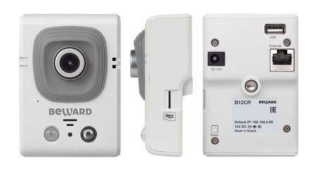 B12CR внутренняя компактная IP-камера видеонаблюдения с встроенным микрофоном Beward