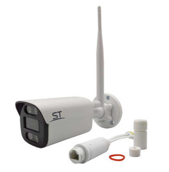 ST-SX4531 POE Wi-Fi LIGHT 4Мп (2,8мм) уличная всепогодная IP-камера видеонаблюдения с встроенным микрофоном Space Technology