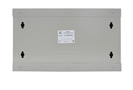 ST-NCP6U02 (СЕРЫЙ) С ПОЛКОЙ шкаф телекоммуникационный 19" Space Technology