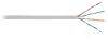 EC-UU004-5E-PVC-GY кабель NETLAN UTP 4 пары, Кат.5e, внутренний, PVC, 24 AWG, одножильный, 100МГц, (305 м/бухта)
