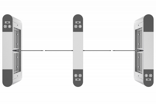 Блокпост РСП 800 С турникет распашной автоматический