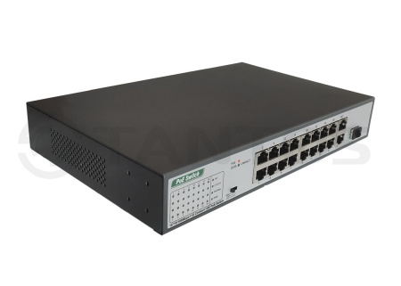 TSn-16P18U 18-ти портовый PoE-коммутатор Tantos