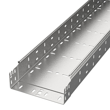 PR16.4813 лоток перфорированный Профи 200х80х6000 (1,2 мм) (12 м/уп) Промрукав