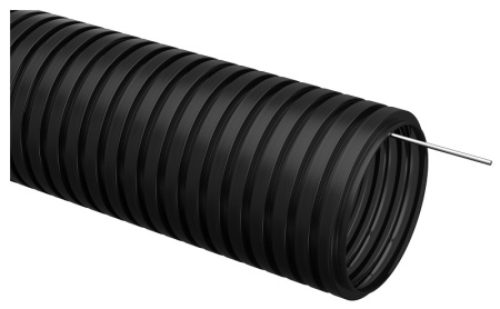 CTG20-20-K02-100-1 труба гофрированная ПНД d=20 мм с зондом черная (100 м/бухта) IEK