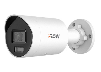 F-IC-2142C2M(4mm) (Аналог DS-2CD2043G2-LI2U) 4Мп уличная цилиндрическая IP-камера с гибридной Smart подсветкой до 40м и технологией SharpSense iFlow