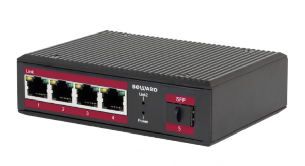 STP-401HP неуправляемый PoE-коммутатор Beward