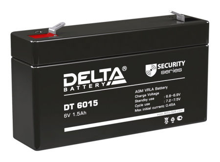 Аккумулятор Delta DT 6015 