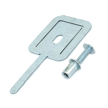 PR08.5204 Комплекты для крепления ОКЛ с использованием винта, заклепки и хомута FR ПР-40 (100 шт) Промрукав