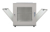 ST-NCP12U600 (СЕРЫЙ) С ПОЛКОЙ шкаф телекоммуникационный 19" настенный/напольный 9U Space Technology
